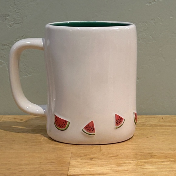 Rae Dunn Artisans Collection Ceramic Summer Watermelon Mug. Brand New With Tags. - Picture 5 of 6